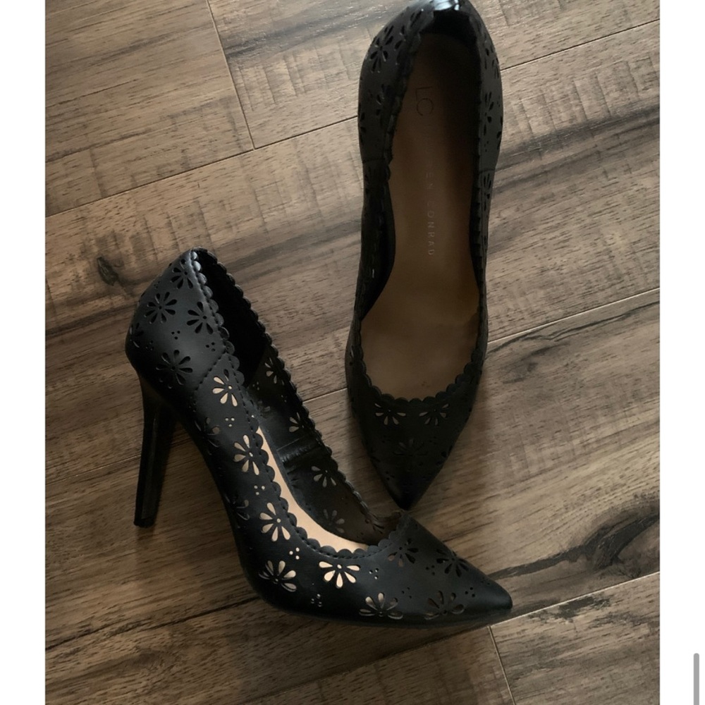 Lauren Conrad Black Heels women’s size 8